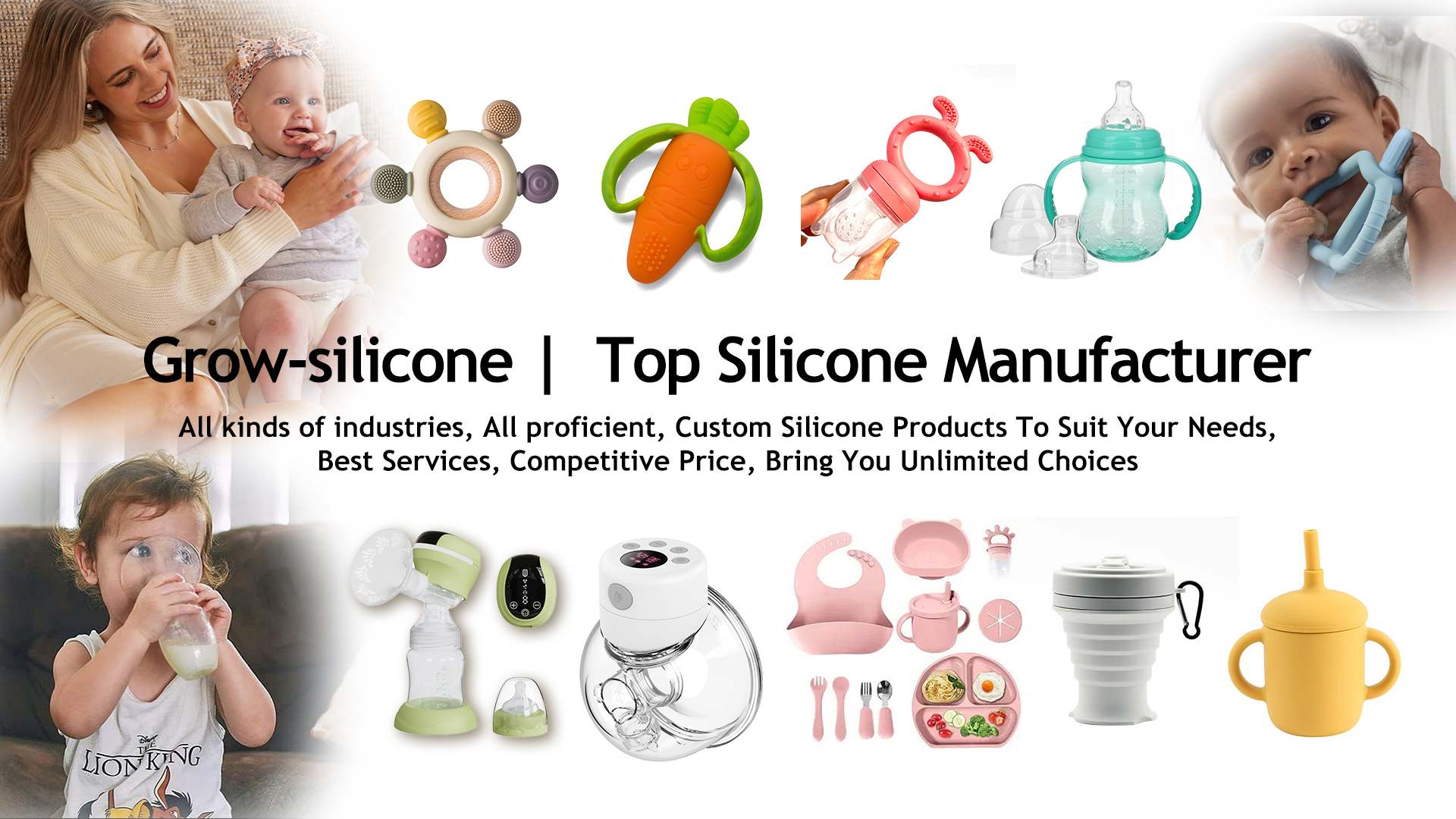 grow-silicone manufacturers